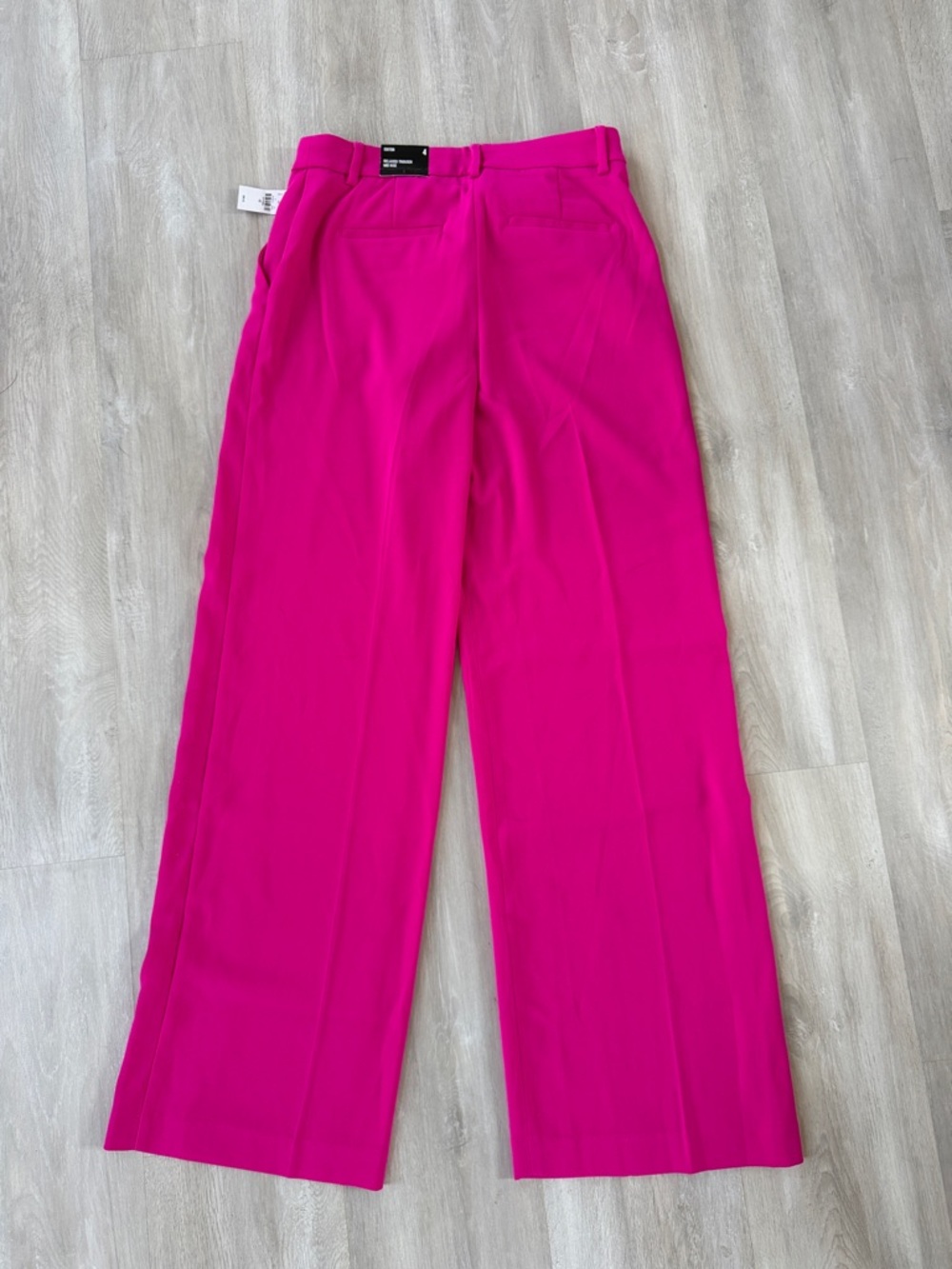 Express Wide-Leg Trousers in Hot Pink - Picture 2 of 3